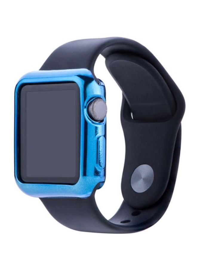 Ultra-Slim Protective Case Cover For Apple Watch Series 1/2/3 42mm Blue