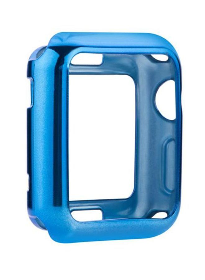 Ultra-Slim Protective Case Cover For Apple Watch Series 1/2/3 42mm Blue