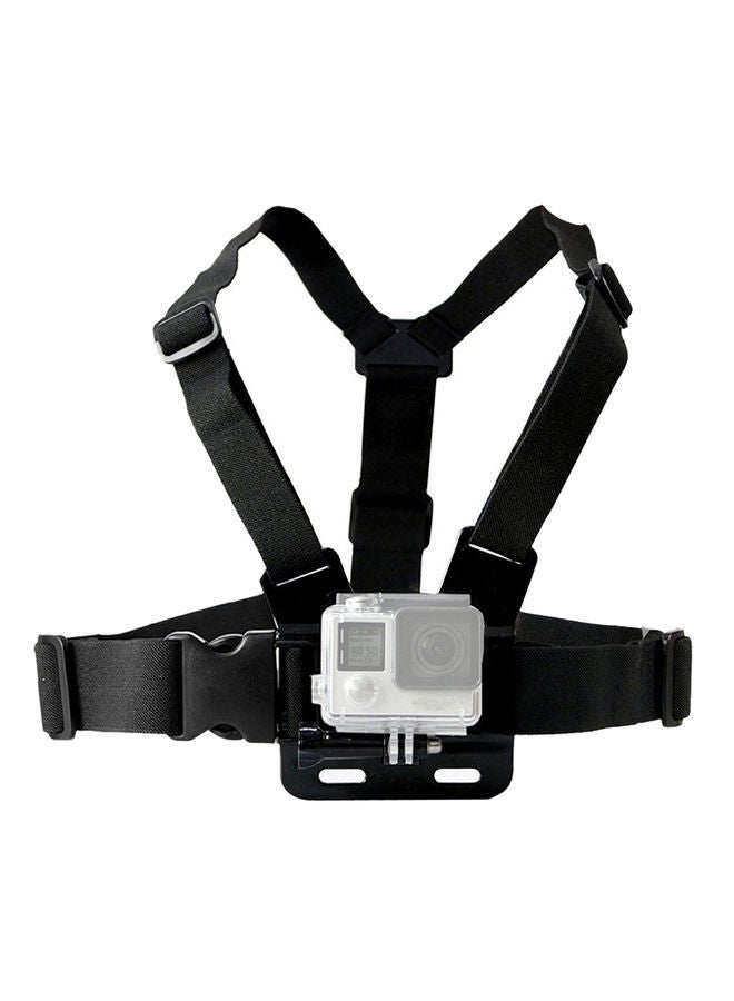 Adjustable Chest Body Strap Mount Harness Belt for Gopro Hero 2/3/3Plus/4/5/6 Black