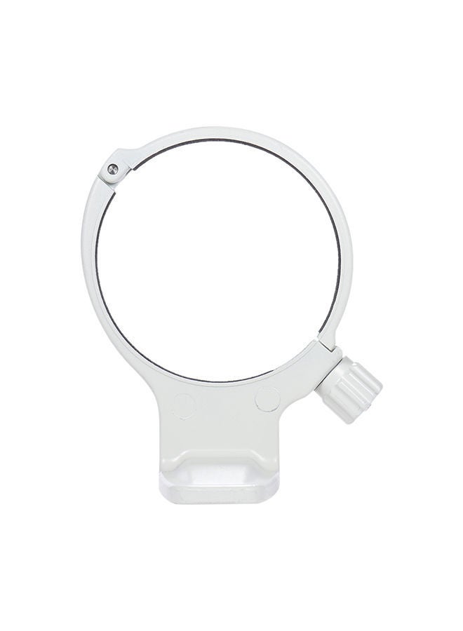 Tripod Collar Mount Lens Ring White