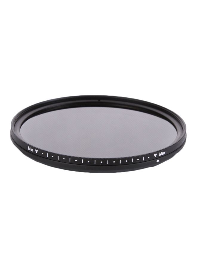 Professional Lens Filter For Canon/Nikon Camera Black/Grey