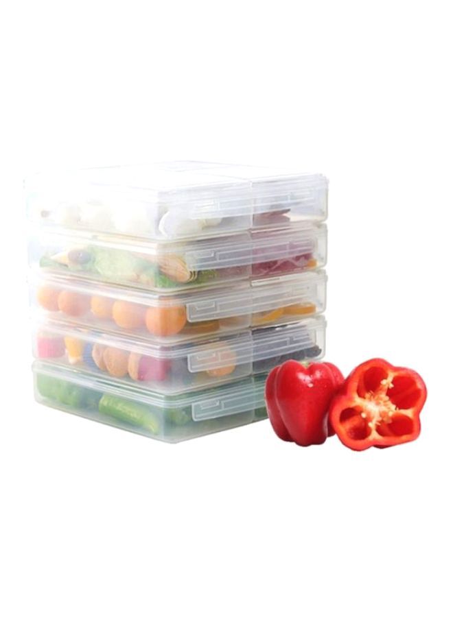 3-Grids Design Lunch Box White 1.45Liters