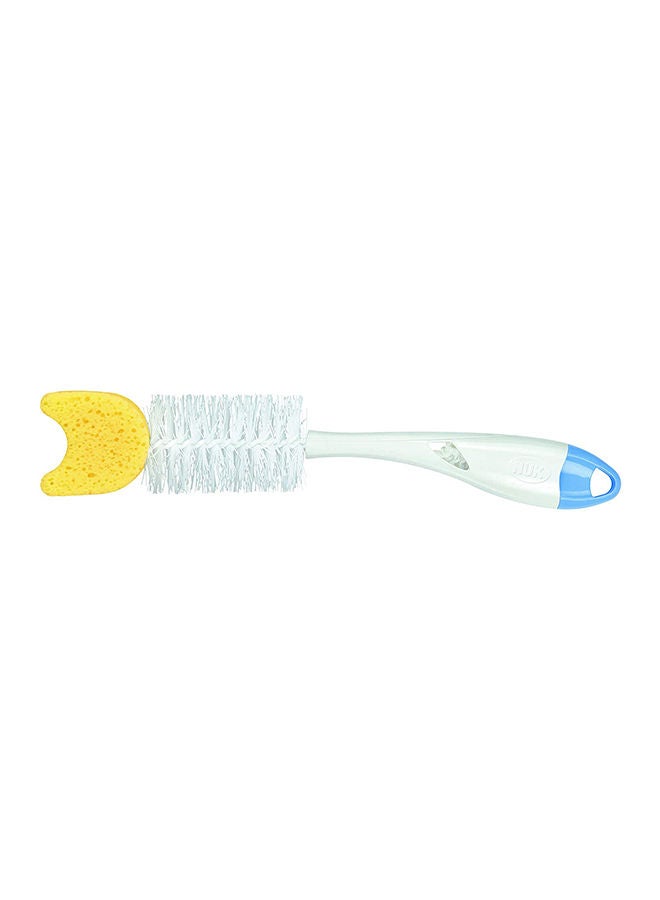 2-In-1 Soft Bottle Cleaning Brush With Sponge