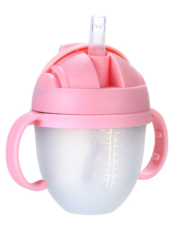 Wide Mouth Feeding Bottle With Straw 5ounce