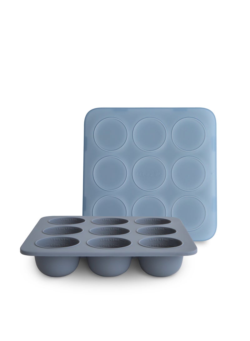 Mushie ​​Baby Food Freezer Tray​ Tradewinds