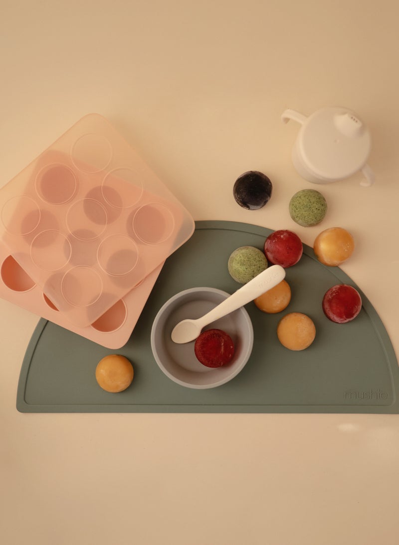 Mushie ​​Baby Food Freezer Tray​ Blush