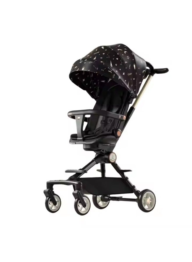 Multi-Position Baby Stroller with Canopy