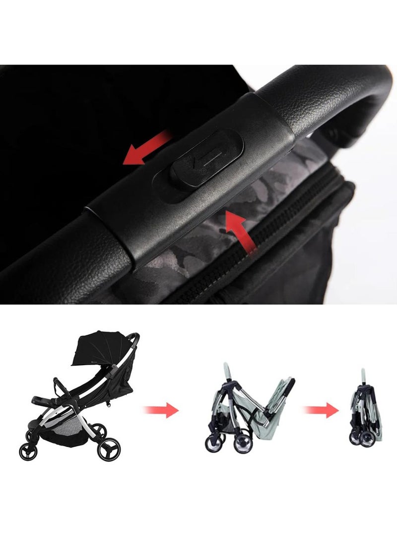 Bumble & Bird - Ultra Light Travel Stroller - Black