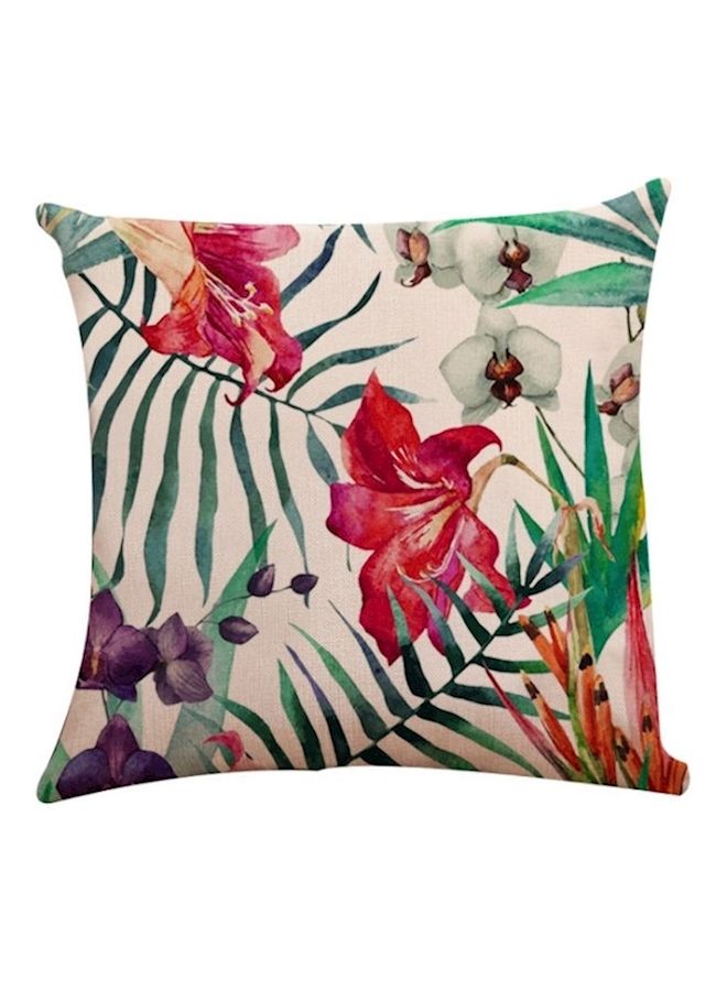 Decorative Printed Cushion Multicolour 45x45cm