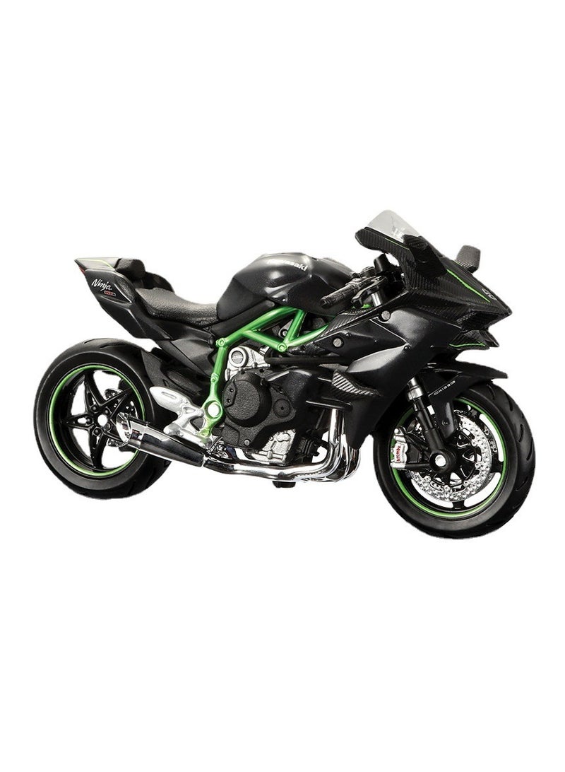 1:18 Kawasaki Ninja Model, Collector Motorcycle Model with Display Stand, Collection and Decoration Gift Toy