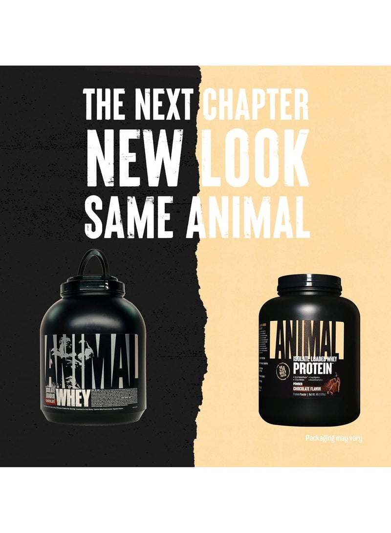 Animal Whey Chocolate 4 Lb 20G Protein Per Serving