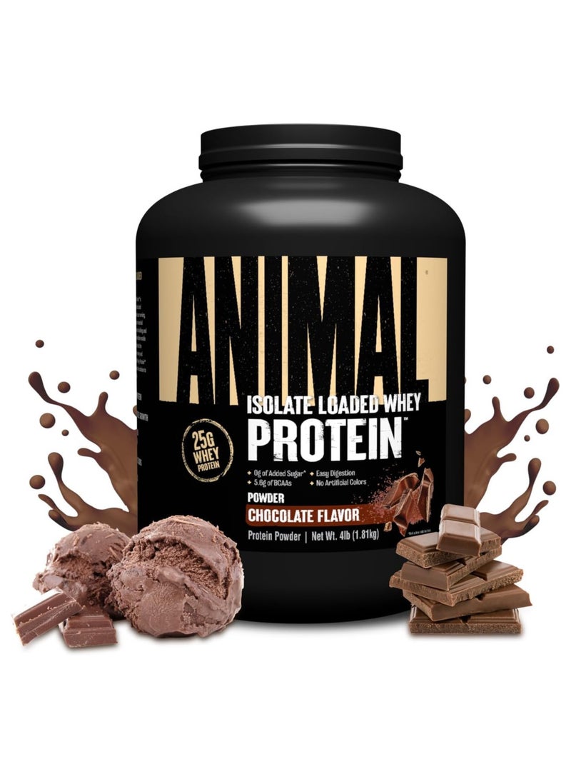 Animal Whey Chocolate 4 Lb 20G Protein Per Serving