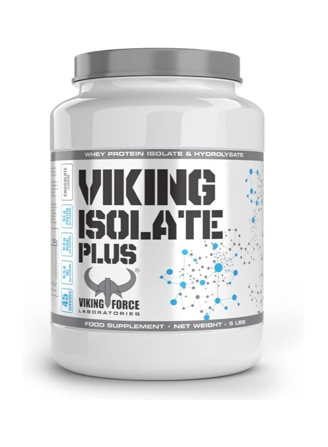 Viking Isolate protein Plus - Isolate Protein, 5lbs, 43g Per Scoop - Cookies Cream