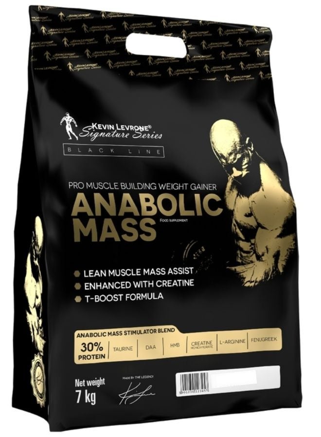 Anabolic Mass, Pro Muscle Building Weight Gainer, Vanilla Flavour, 7kg