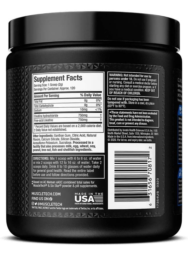 Cell Tech Creactor 120 Servings Unflavored