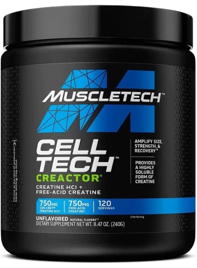 Cell Tech Creactor 120 Servings Unflavored