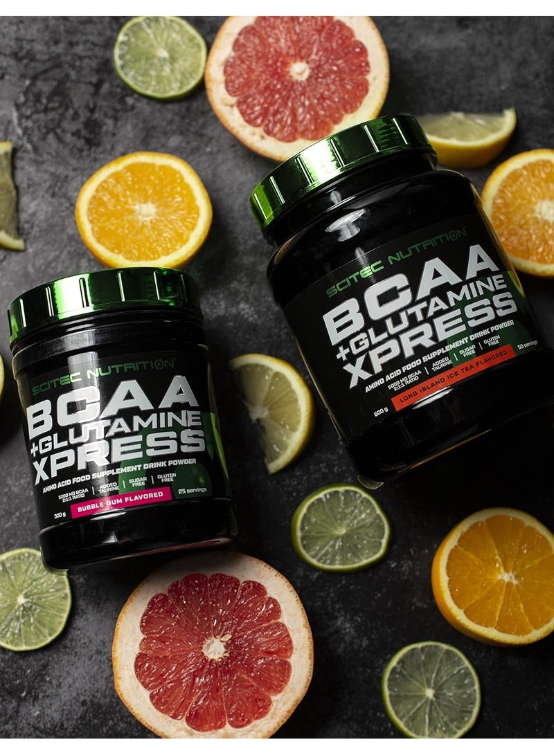 BCAA + Glutamine Xpress Mojito Flavour 300 Gm 5000 Mg BCAA 2:1:1 Ratio