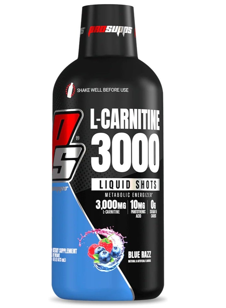 Prosupps Vanish L Carnitine 3000 Blue Raz Flavor