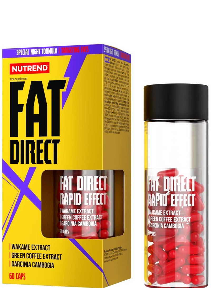 Nutrend, Fat Direct, 60 Caps, 60 Servings