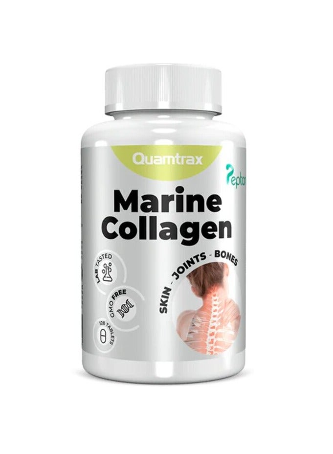 Quamtrax, Marine Collagen, 120 Tabs, 20 Sevings