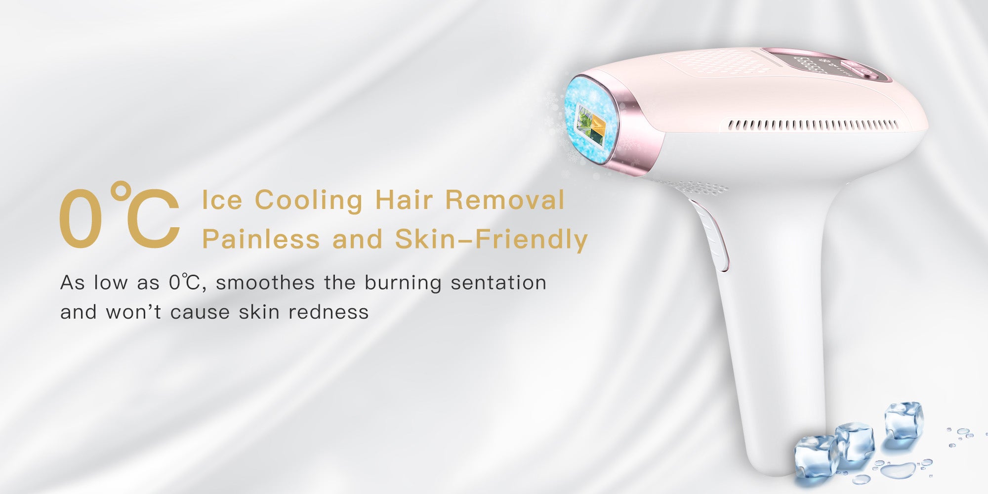 T4Pro Laser Hair Removal IPL Permanent Home Hair Removal Device for Facial Peach Fuzz, Underarms, Bikini Line and Legs