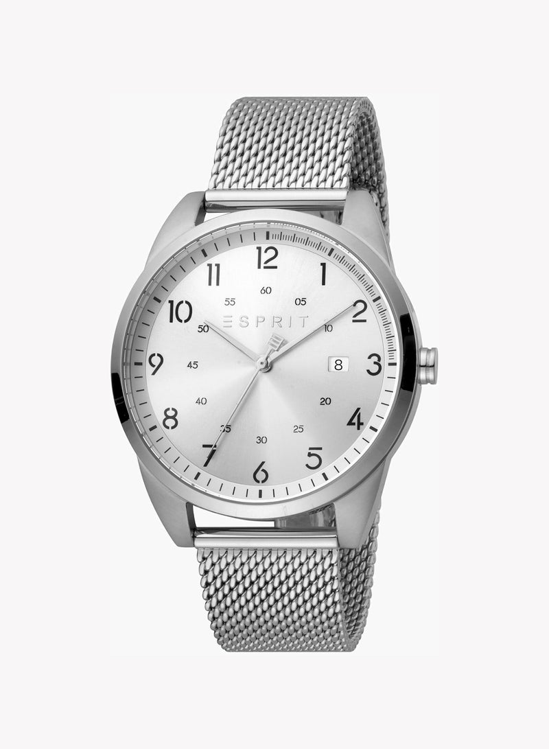 Esprit Stainless Steel Analog Men's Watch With Silver ES1G212M0065