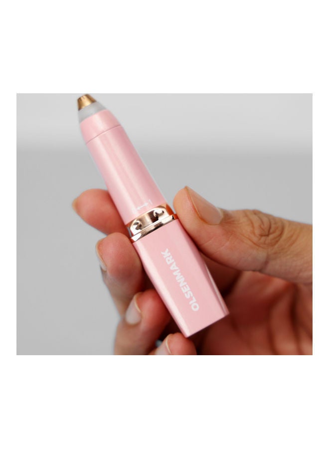 Rechargeable Eyebrow Trimmer Pink/Silver 0.12kg