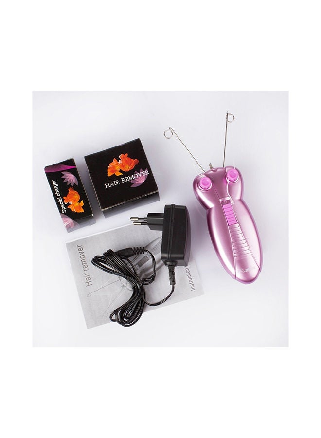 Electric Mini Portable Facial Hair Epilator Purple 23x21.50x6.30cm