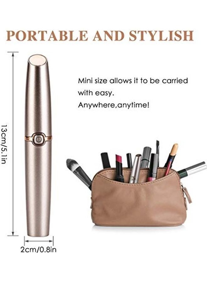 Electric Eyebrow Trimmer Rose Gold