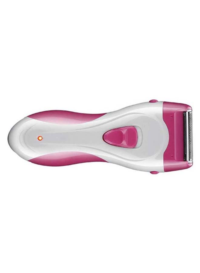 Cordless Electric Hair Remover Epilator Pink/White 180.00grams