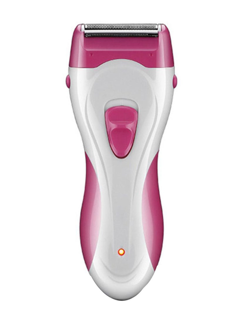 Cordless Electric Hair Remover Epilator Pink/White 180.00grams