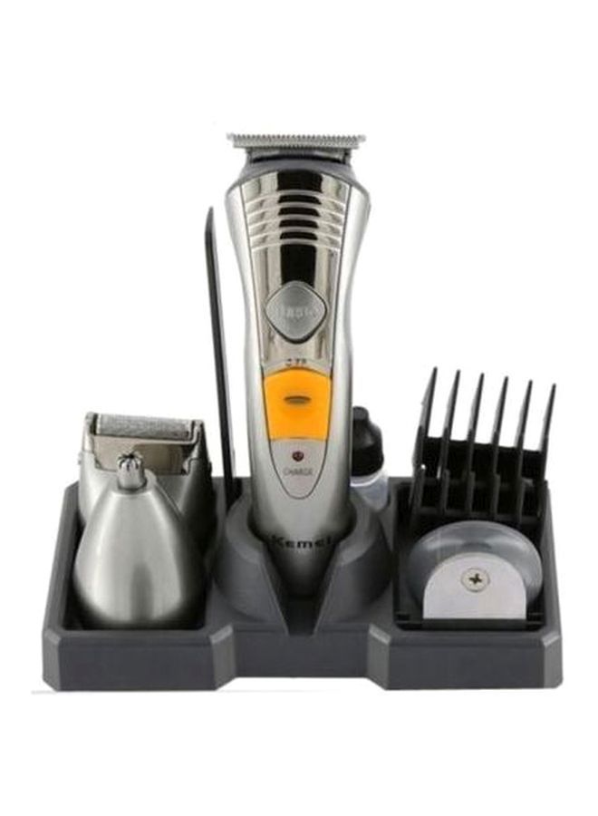 7-In-1 Rechargeable Hair Trimmer Silver/Black