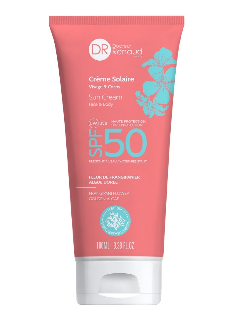 Sunscreen SPF 50, Sunscreen For Face, Sunscreen Cream With SPF 50, Dark Spots Prevention, Leave No Trace & Water Resistant, Sunscreen With Silky & Cream Texture, 100 ml