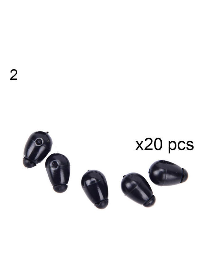 20 Pcs Quick Change Beads Carp Match Fishing Tackle x 10 20cm