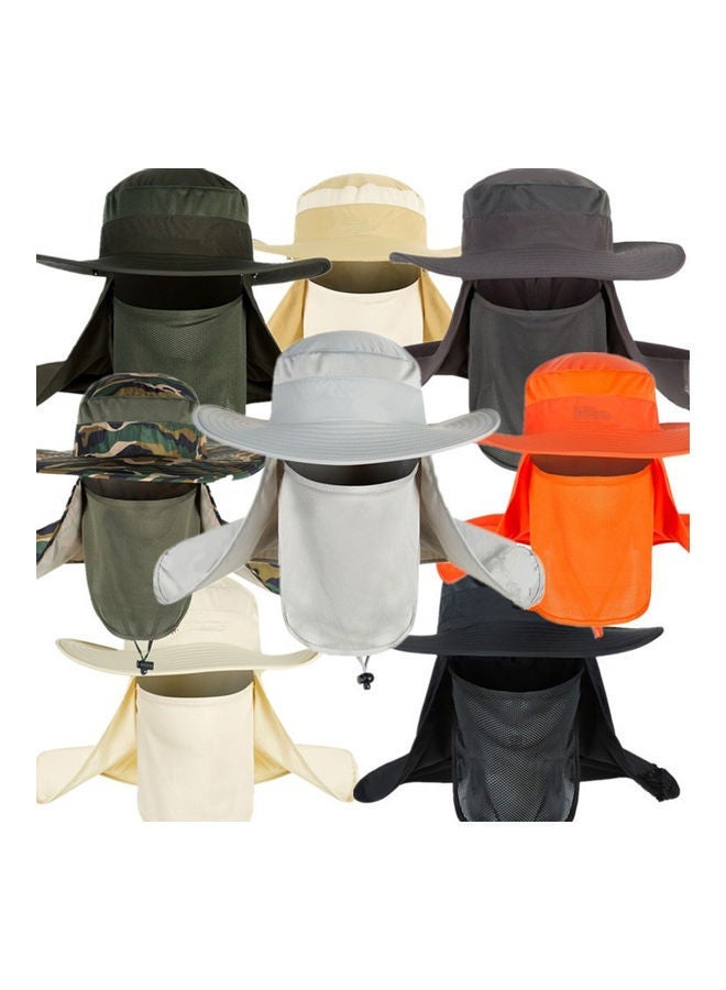 Unisex Sun UV Protectiom Mesh Bucket Hat 20 x 10 20cm