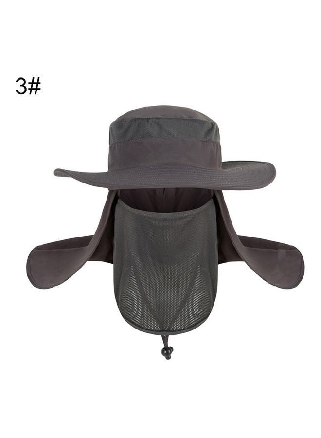 Unisex Sun UV Protectiom Mesh Bucket Hat 20 x 10 20cm