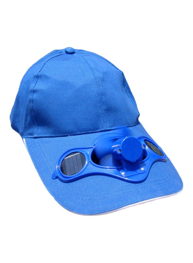 Women's Men's Summer Fishing Cap Solar Power Cool Fan Beach Boater Hat Gift 20*10*20cm