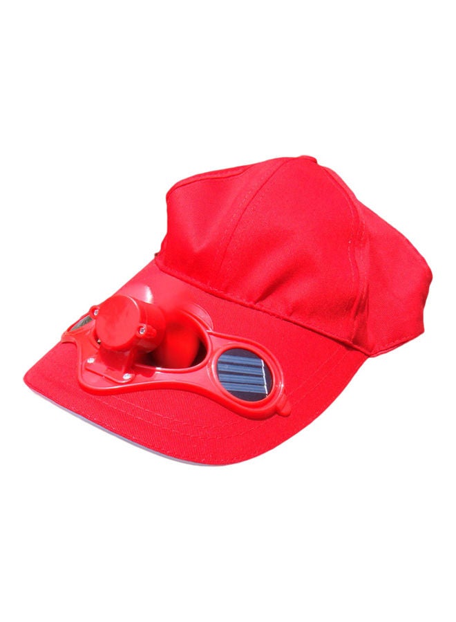 Women's Men's Summer Fishing Cap Solar Power Cool Fan Beach Boater Hat Gift 20*10*20cm