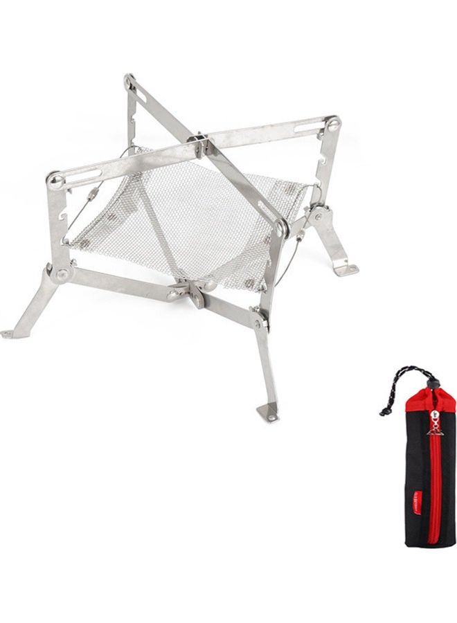 Portable Fire Frame Stove Burner with Bag 24.5 x 2 5cm