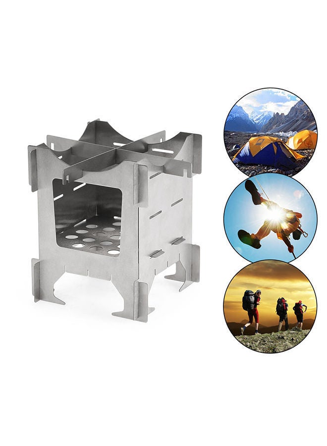 Portable Lightweight Outdoor Camping Stove 17.3 X 0.8 14cm