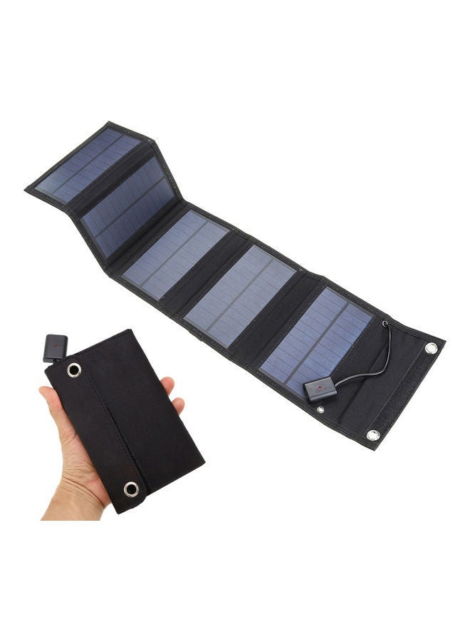 15W Outdoors Camping USB Solar Charger With Carabiners 20x3x13cm