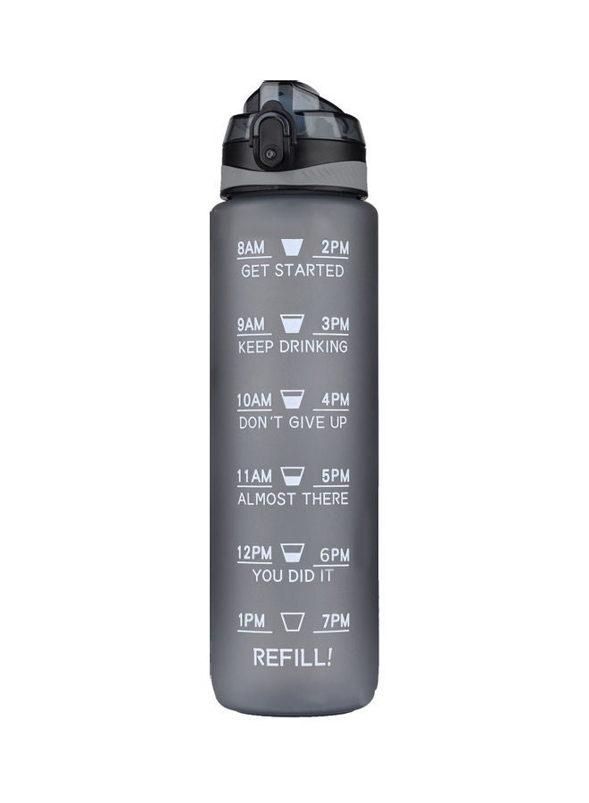 Leakproof Water Bottle With Time Marker