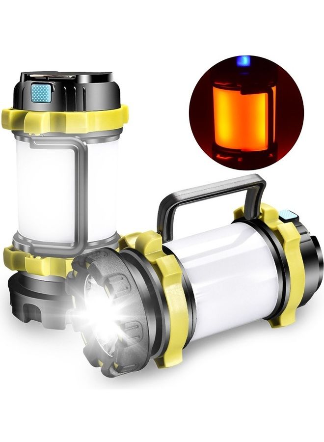 Water Resistant Rechargeable Lantern Flashlight with 6 Modes 18 X 9.8 9.5cm