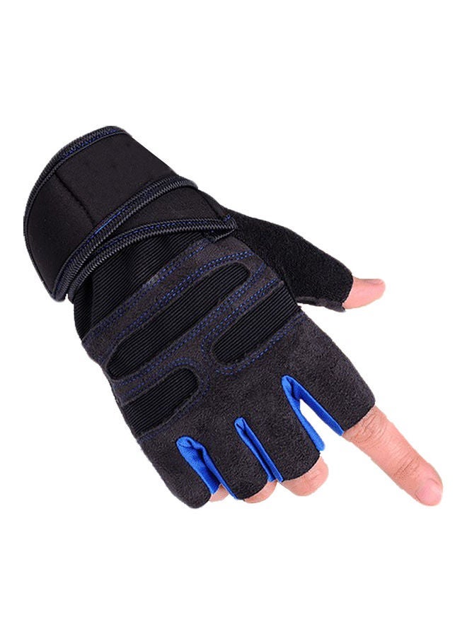 Sport Dumbbell Fitness Breathable Anti-slip Half Finger Protection Unisex Gloves 20*10*20cm