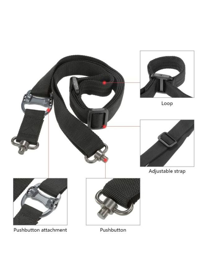 2-Piece Two Points Tactical Safety Sling Belt