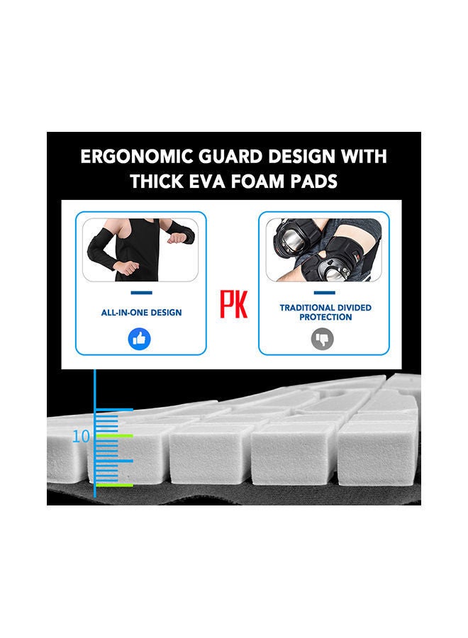 2-Piece Elbow Support Pads Guard Set 24x2x16centimeter