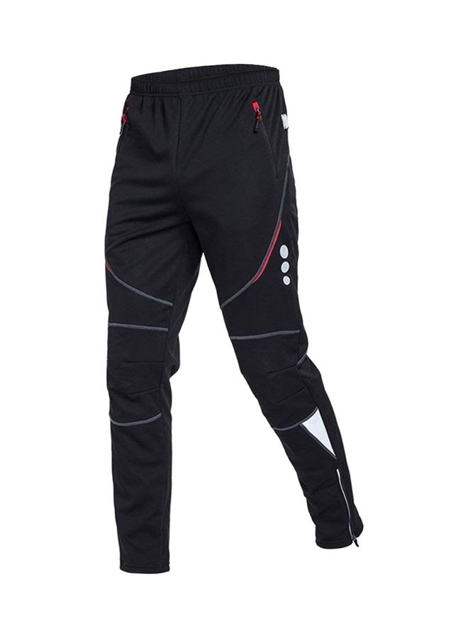 Windproof Thermal Fleece Cycling Pants