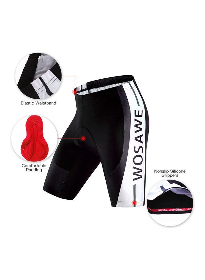 2-Piece Cycling Jersey With Padded Shorts Set XXL