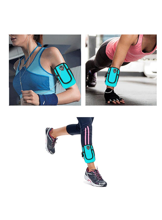 Running Sport Fitness Outdoor Armband Phone Holder Bag With Multi Pockets For Phone 6.3inch