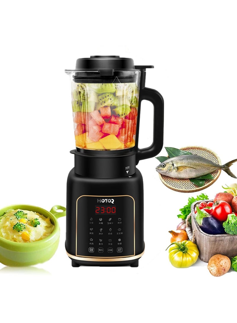 Food Processor,1.65L Blender, Grinder, Chopper, Citrus Juicer, Slicing And Shredding Blades